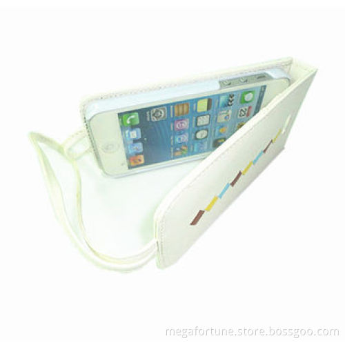 Leather Flip Case for iPhone 5/5s/5c, Wholesale, Manufacturer